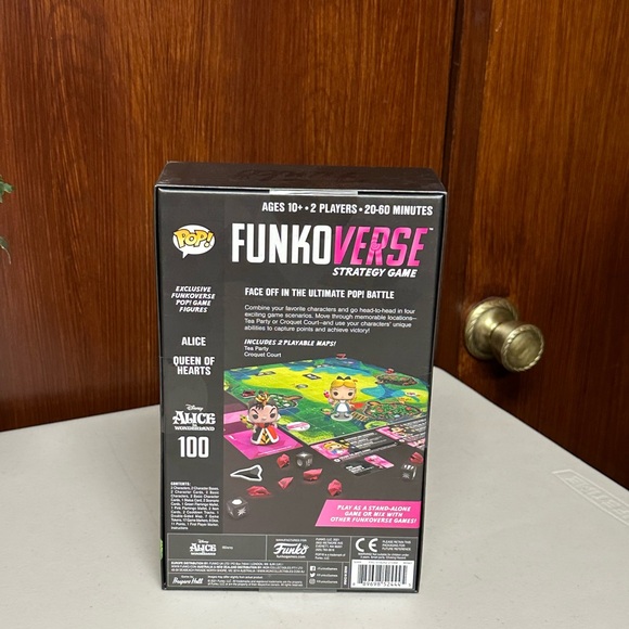 Funko Funkoverse Alice in Wonderland Chase Board Game - Picture 6 of 12